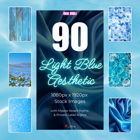 90 Light Blue Aesthetic Stock Images