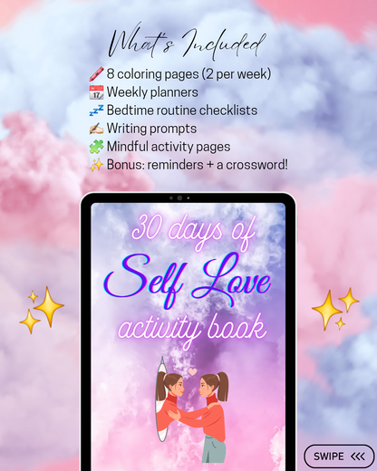 30 Days of Self Love Activity Book