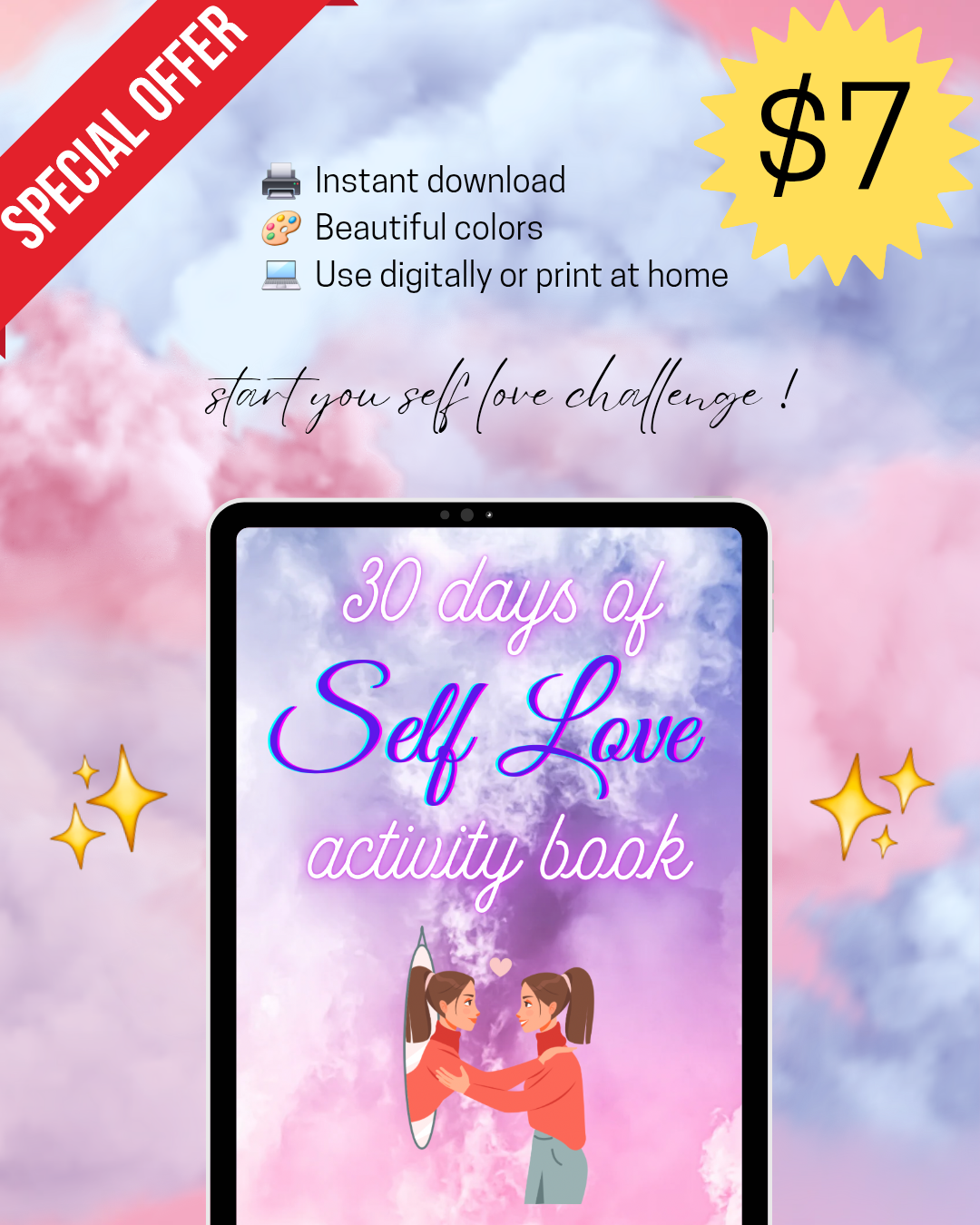 30 Days of Self Love Activity Book