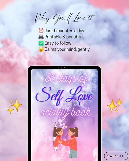 30 Days of Self Love Activity Book